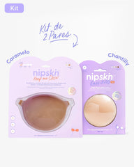 Kit Brasier Adhesivo + Cubre Pezón de Silicona (Talla PLUS) - Nipskin® - Nipskin ES