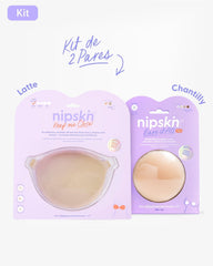 Kit Brasier Adhesivo + Cubre Pezón de Silicona (Talla PLUS) - Nipskin® - Nipskin ES