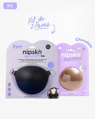 Kit Brasier Adhesivo + Cubre Pezón de Silicona (Talla PLUS) - Nipskin® - Nipskin ES
