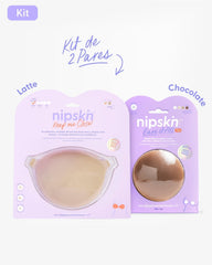 Kit Brasier Adhesivo + Cubre Pezón de Silicona (Talla PLUS) - Nipskin® - Nipskin ES