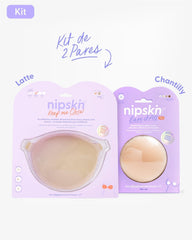 Kit Brasier Adhesivo + Cubre Pezón de Silicona (Talla PLUS) - Nipskin® - Nipskin ES