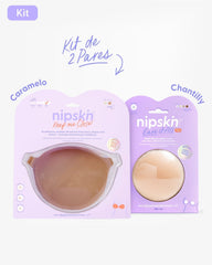 Kit Brasier Adhesivo + Cubre Pezón de Silicona (Talla PLUS) - Nipskin® - Nipskin ES