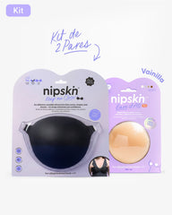 Kit Brasier Adhesivo + Cubre Pezón de Silicona (Talla PLUS) - Nipskin® - Nipskin ES