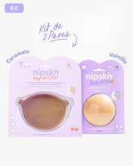 Kit Brasier Adhesivo + Cubre Pezón de Silicona (Talla PLUS) - Nipskin® - Nipskin ES