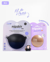 Kit Brasier Adhesivo + Cubre Pezón de Silicona (Talla PLUS) - Nipskin® - Nipskin ES