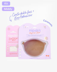 Kit Brasier Adhesivo de Silicona, Keep Me Close + Cinta Doble Faz - Nipskin® - Nipskin ES