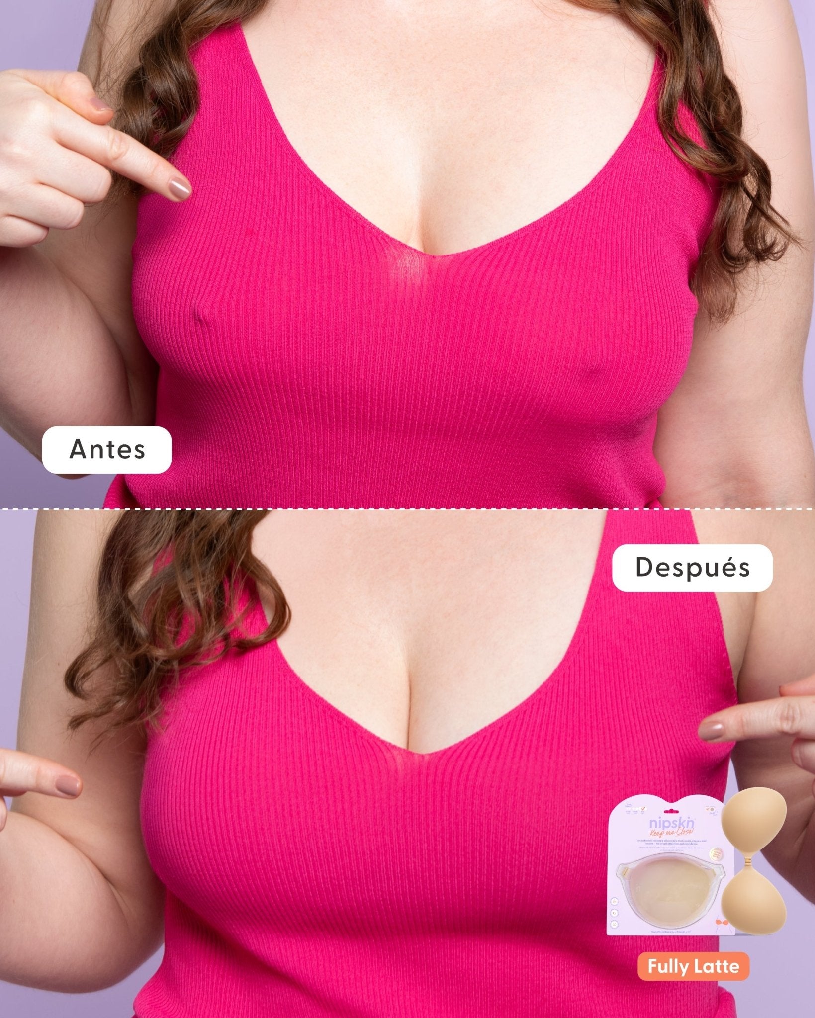 Kit Brasier Adhesivo de Silicona, Keep Me Close + Cinta Doble Faz - Nipskin® - Nipskin ES