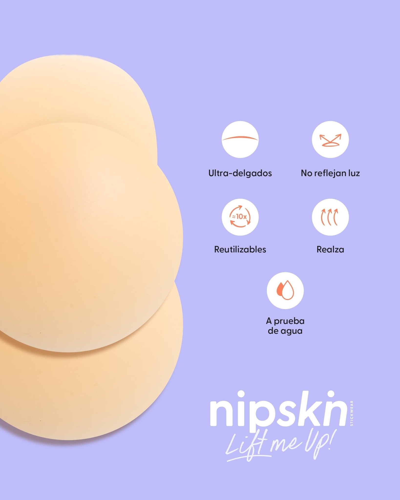 Kit Brasier Adhesivo Negro + Copas Para Levantar busto + Estuche - Nipskin® - Nipskin ES