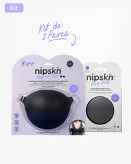 Kit Brasier Adhesivo Negro+ Cubre Pezón de Silicona Negro - Nipskin® - Nipskin ES