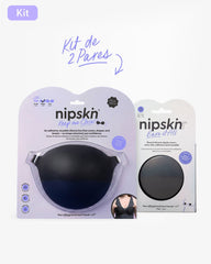 Kit Brasier Adhesivo Negro+ Cubre Pezón de Silicona Negro - Nipskin® - Nipskin ES