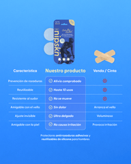 Kit Cubrepezones Pareja: Anti - Roce (Él) + Sin Adhesivo (Ella) - Nipskin® - Nipskin ES