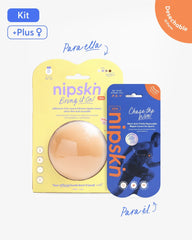 Kit Cubrepezones Pareja: Anti - Roce (Él) + Sin Adhesivo (Ella) - Nipskin® - Nipskin ES