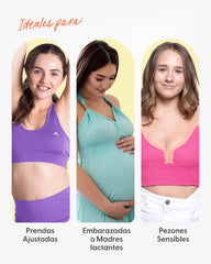 Kit Cubrepezones Pareja: Anti - Roce (Él) + Sin Adhesivo (Ella) - Nipskin® - Nipskin ES