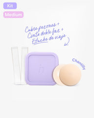 Kit de Pezoneras de Silicona, Cinta para Ropa y Estuche - Nipskin® - Nipskin