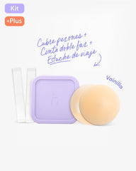 Kit de Pezoneras de Silicona, Cinta para Ropa y Estuche - Nipskin® - Nipskin