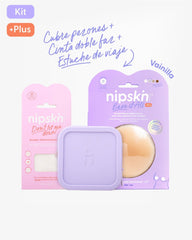 Kit de Pezoneras de Silicona, Cinta para Ropa y Estuche - Nipskin® - Nipskin