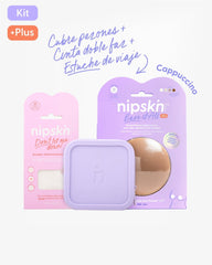 Kit de Pezoneras de Silicona, Cinta para Ropa y Estuche - Nipskin® - Nipskin