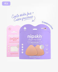 Kit Escotes Perfectos - Cubre Pezones de Silicona y Cinta Doble Faz Nipskin® - Nipskin ES