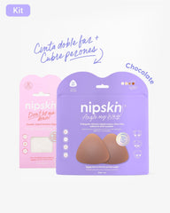 Kit Escotes Perfectos - Cubre Pezones de Silicona y Cinta Doble Faz Nipskin® - Nipskin ES