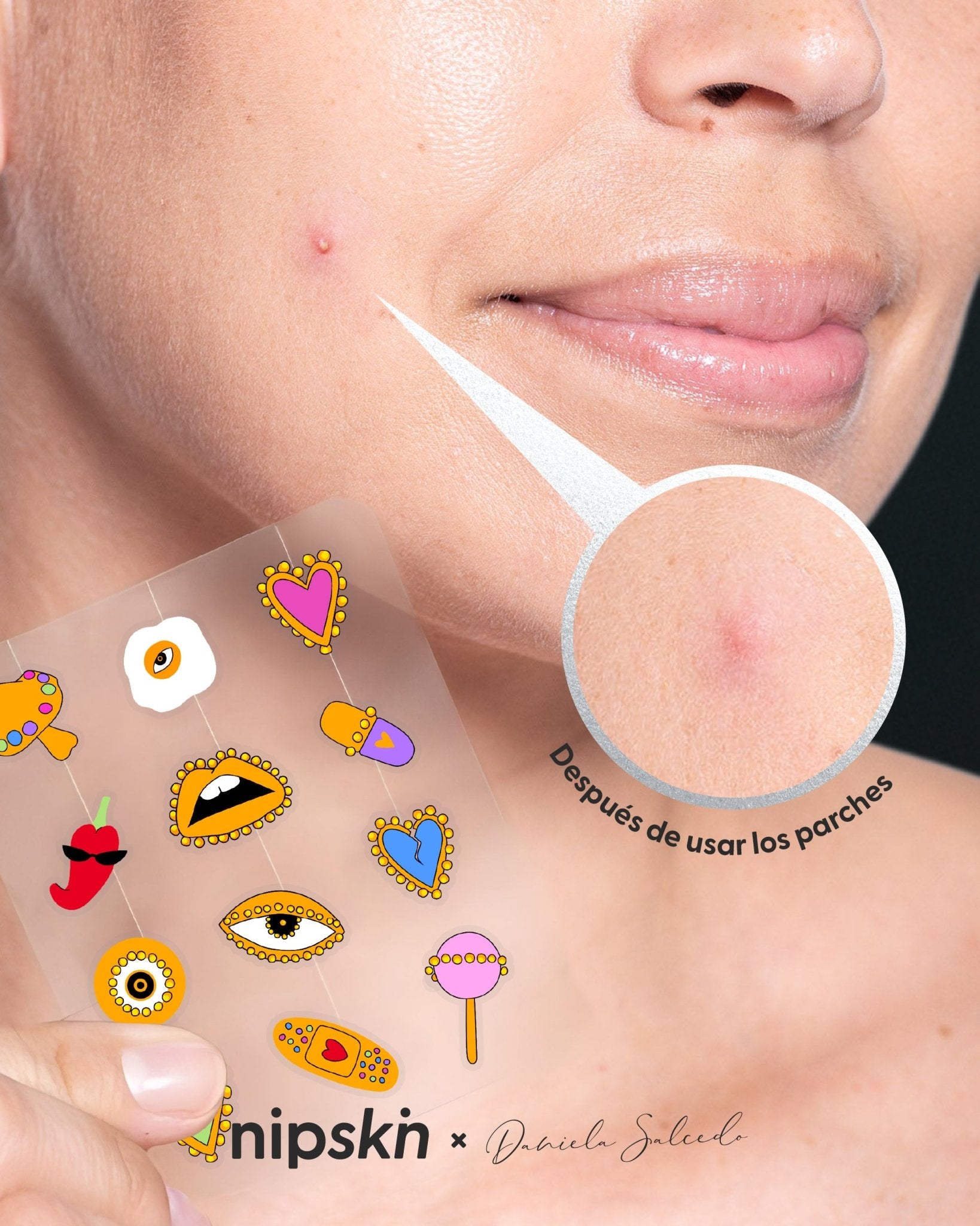 KIT: Parches DS + Pimple Pouch Nipskin® x DS – Daniela Salcedo - Nipskin ES