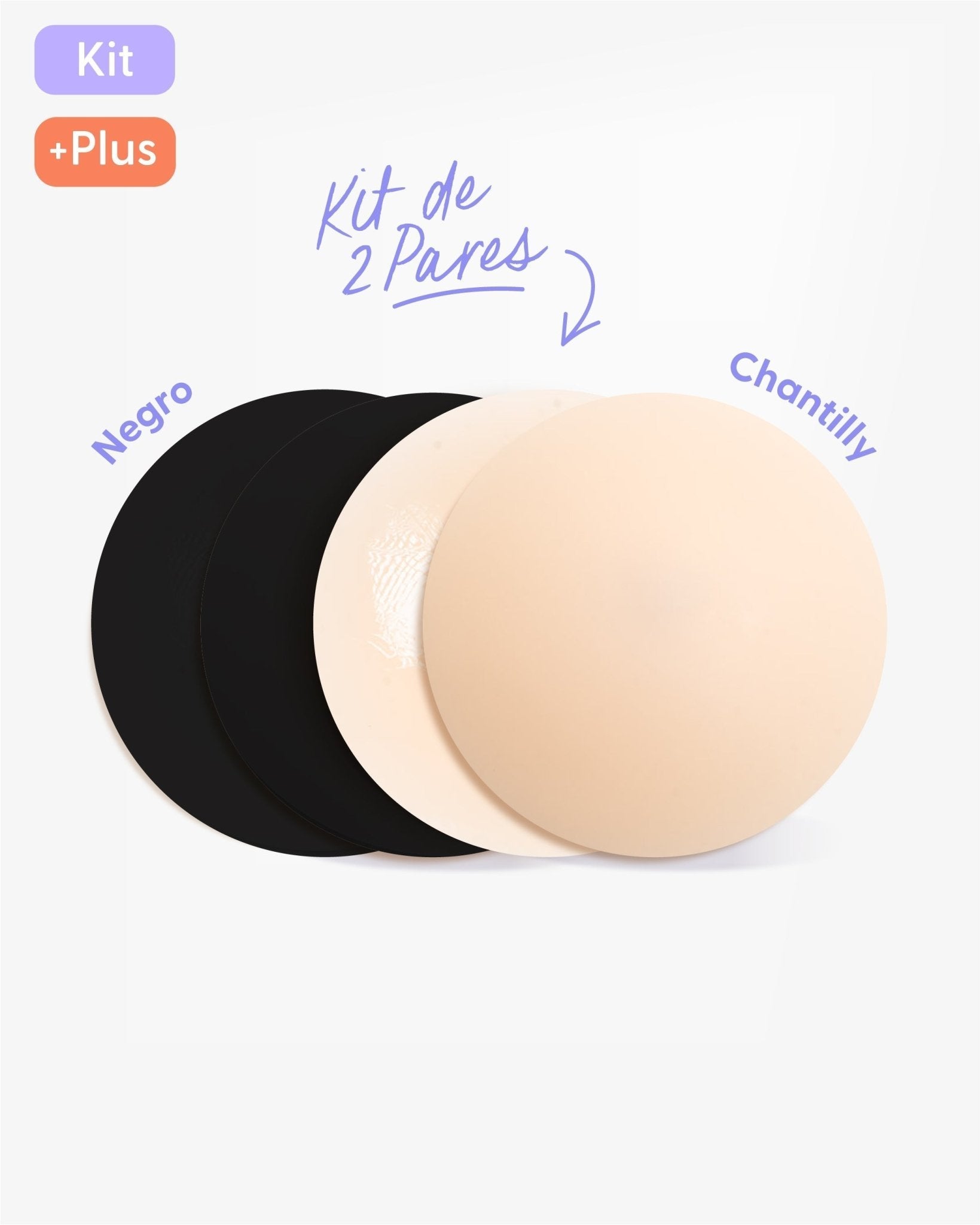 Kit Pezoneras de Silicona para Senos - Nipskin® - Nipskin