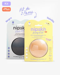 Kit Pezoneras Sin Adhesivo + Pezoneras Negras | Nipskin® - Nipskin ES