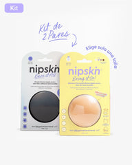 Kit Pezoneras Sin Adhesivo + Pezoneras Negras | Nipskin® - Nipskin ES