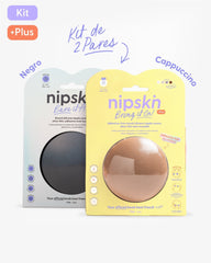 Kit Pezoneras Sin Adhesivo + Pezoneras Negras | Nipskin® - Nipskin ES