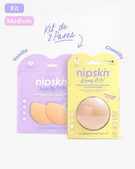 Kit Pezoneras Sin Adhesivo + Pezoneras Senos Pequeños | Nipskin® - Nipskin ES