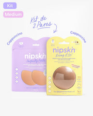 Kit Pezoneras Sin Adhesivo + Pezoneras Senos Pequeños | Nipskin® - Nipskin ES