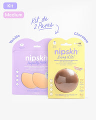 Kit Pezoneras Sin Adhesivo + Pezoneras Senos Pequeños | Nipskin® - Nipskin ES