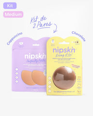 Kit Pezoneras Sin Adhesivo + Pezoneras Senos Pequeños | Nipskin® - Nipskin ES