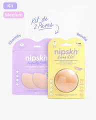 Kit Pezoneras Sin Adhesivo + Pezoneras Senos Pequeños | Nipskin® - Nipskin ES