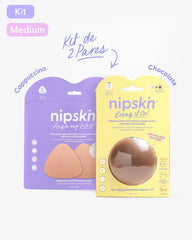 Kit Pezoneras Sin Adhesivo + Triangulares | Nipskin® - Nipskin ES