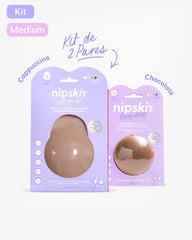 Kit x2 Copas Adhesivas de Silicona - Nipskin® - Nipskin ES
