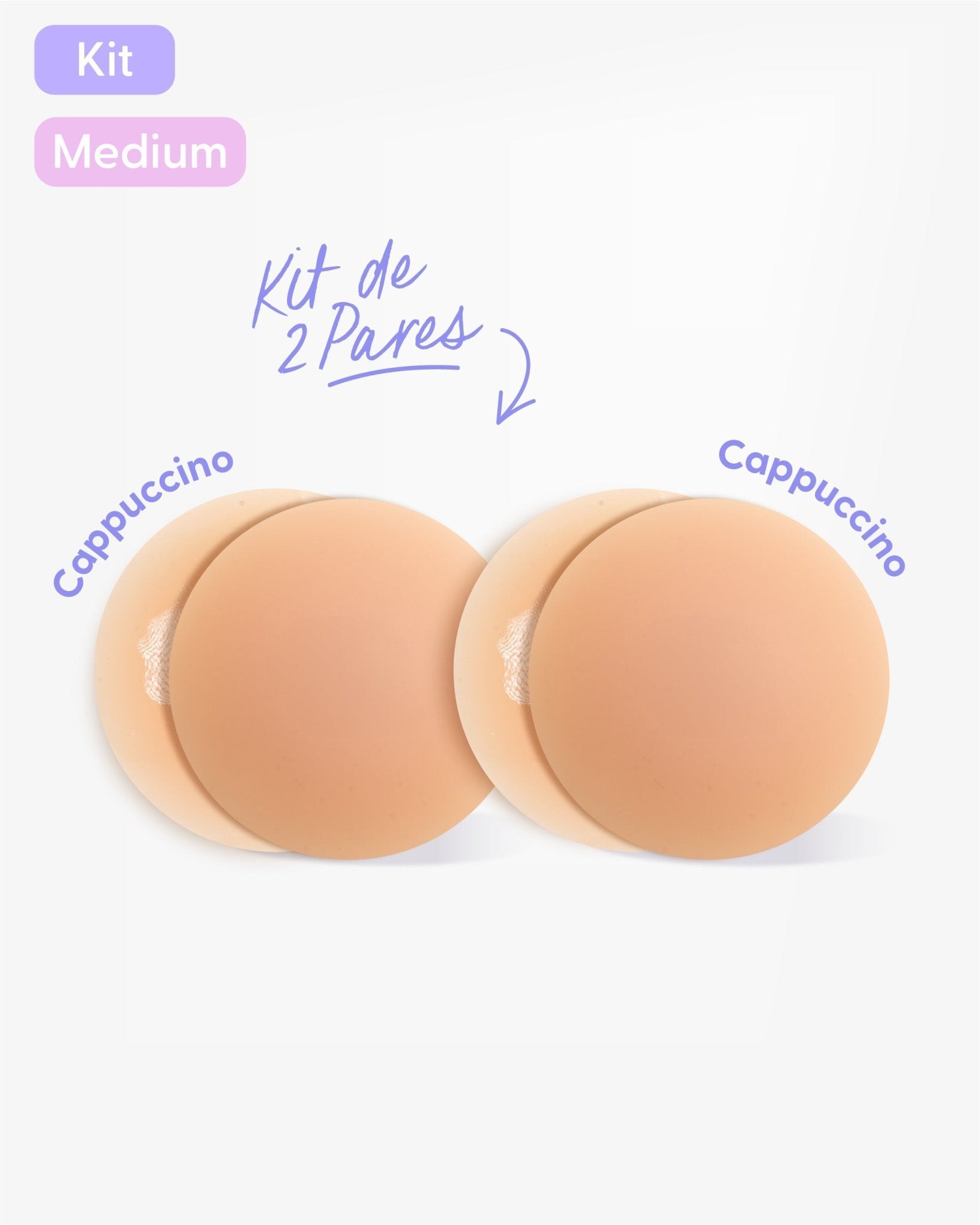 Kit x2 Pezoneras de Silicona - Nipskin® - Nipskin