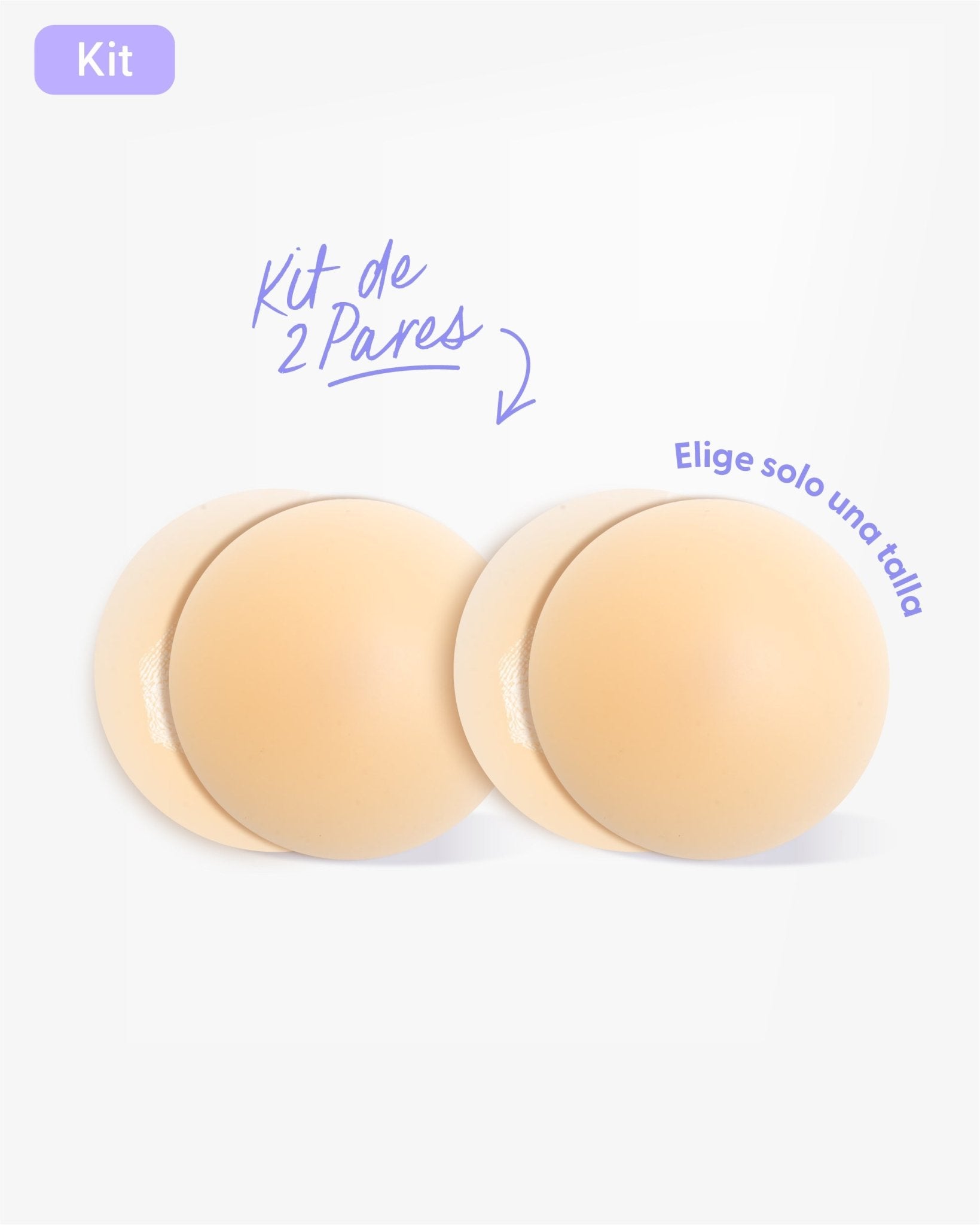 Kit x2 Pezoneras de Silicona - Nipskin® - Nipskin ES