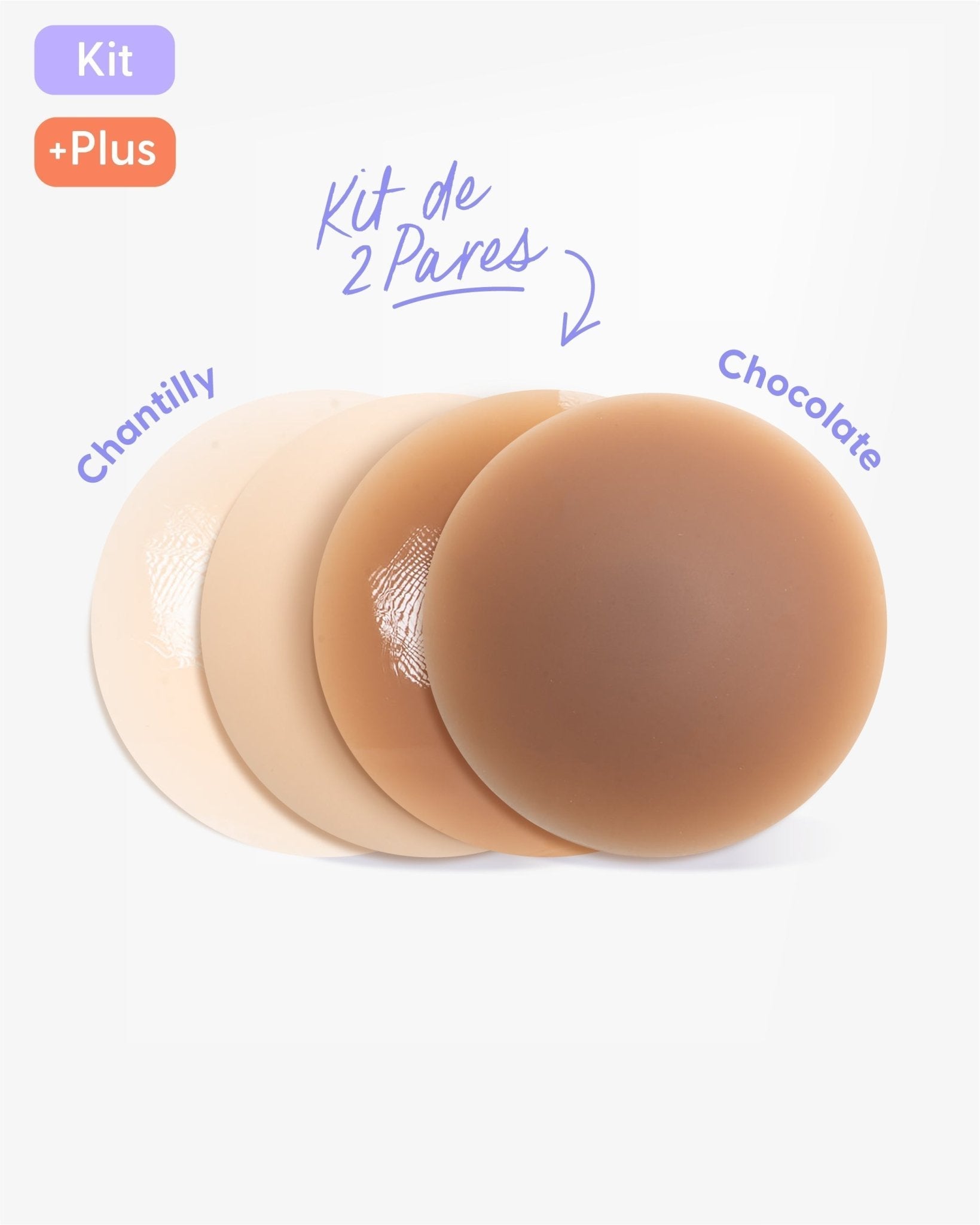 Kit x2 Pezoneras de Silicona - Nipskin® - Nipskin