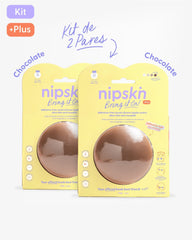 Kit x2 Pezoneras Sin Adhesivo Reutilizables, Bring It On | Nipskin® - Nipskin ES