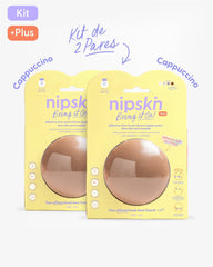 Kit x2 Pezoneras Sin Adhesivo Reutilizables, Bring It On | Nipskin® - Nipskin ES