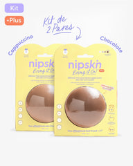 Kit x2 Pezoneras Sin Adhesivo Reutilizables, Bring It On | Nipskin® - Nipskin ES