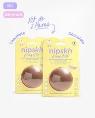 Kit x2 Pezoneras Sin Adhesivo Reutilizables, Bring It On | Nipskin® - Nipskin ES