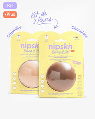 Kit x2 Pezoneras Sin Adhesivo Reutilizables, Bring It On | Nipskin® - Nipskin ES