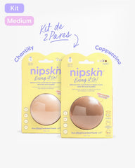 Kit x2 Pezoneras Sin Adhesivo Reutilizables, Bring It On | Nipskin® - Nipskin ES