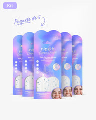 Kit x5 Calcomanías Holográficas para Rostro y Cuerpo, Dream Chaser – Nipskin® - Nipskin ES