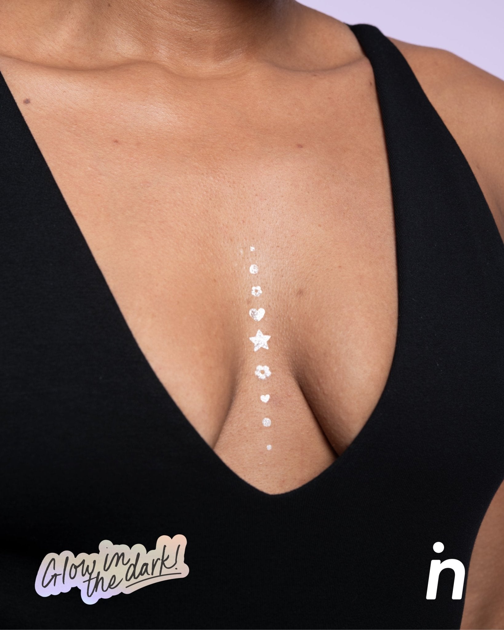 Kit x5 Calcomanías que Brillan en la Oscuridad para Rostro y Cuerpo, Glow Getter – Nipskin® - Nipskin ES
