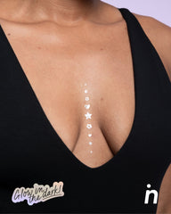 Kit x5 Calcomanías que Brillan en la Oscuridad para Rostro y Cuerpo, Glow Getter – Nipskin® - Nipskin ES