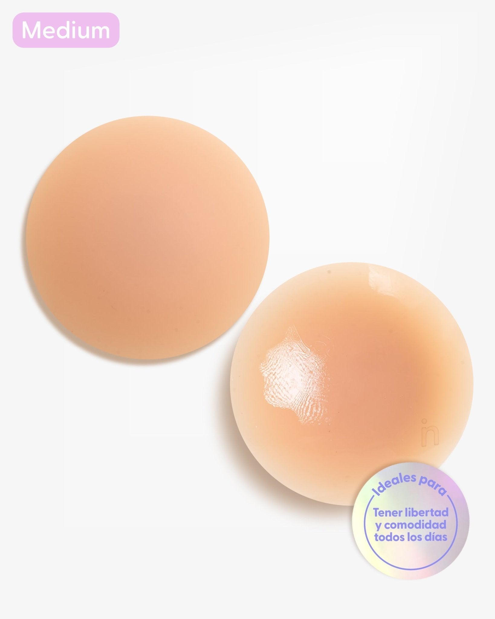Cubrepezones de Silicona Reutilizables