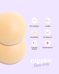 Pezoneras de Silicona Reutilizable - Nipskin® - Nipple Covers - Nipskin