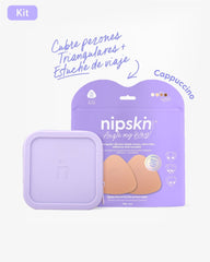 Pezoneras de Silicona Triangular más Estuche - Nipskin® - Nipskin